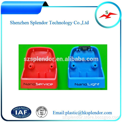 Custom plastic right&left base parts for electronic enclosure